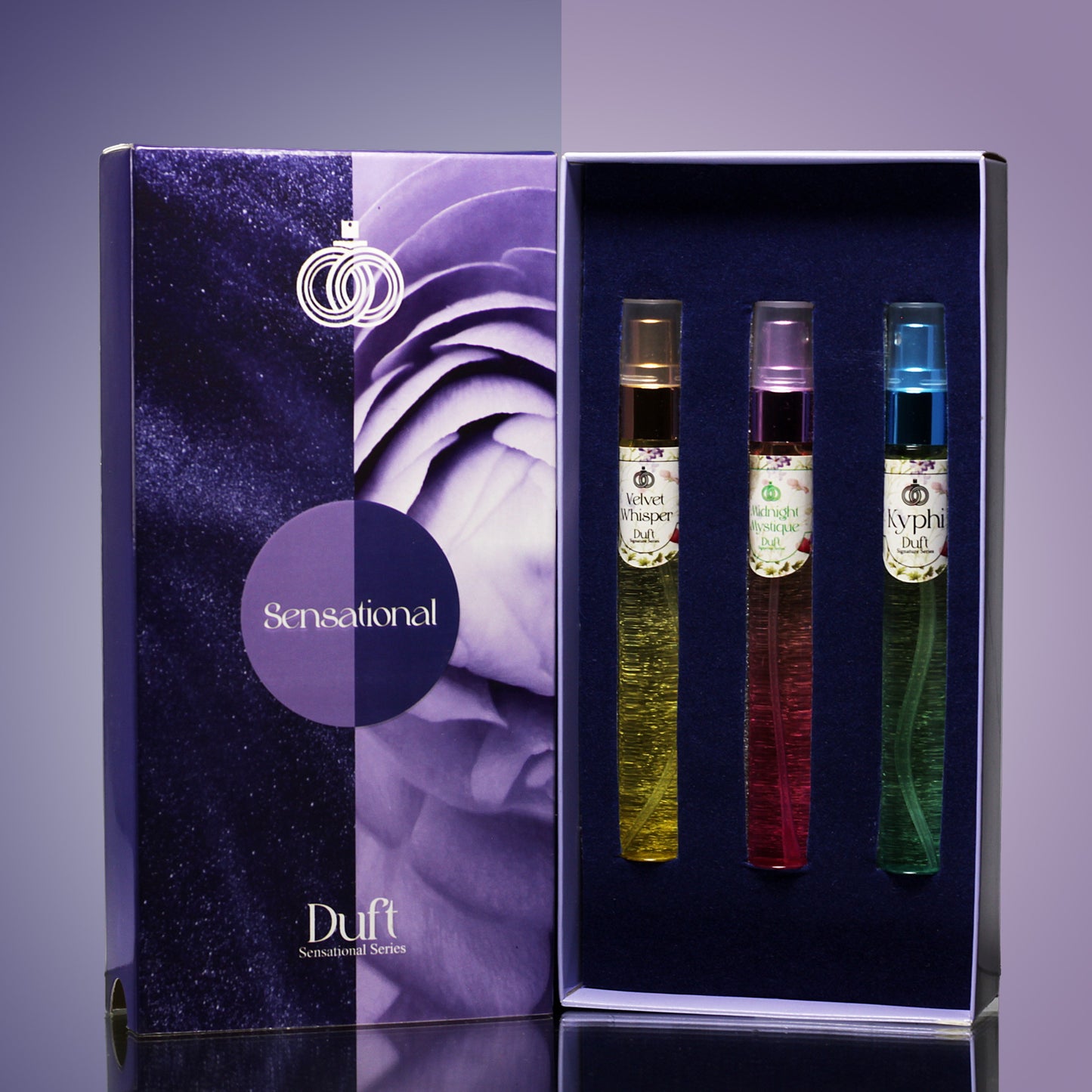 Set of 3 10ml Female Perfumes