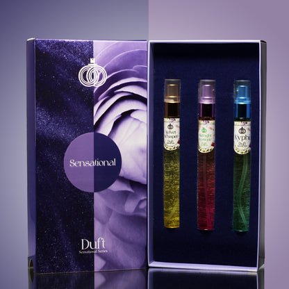 Set of 3 10ml Female Perfumes