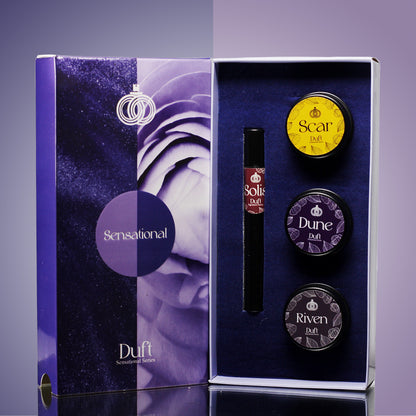 Set of 3 Perfume Waxes Male