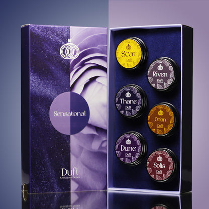 6 Pcs Perfume Wax Gift-Set Male